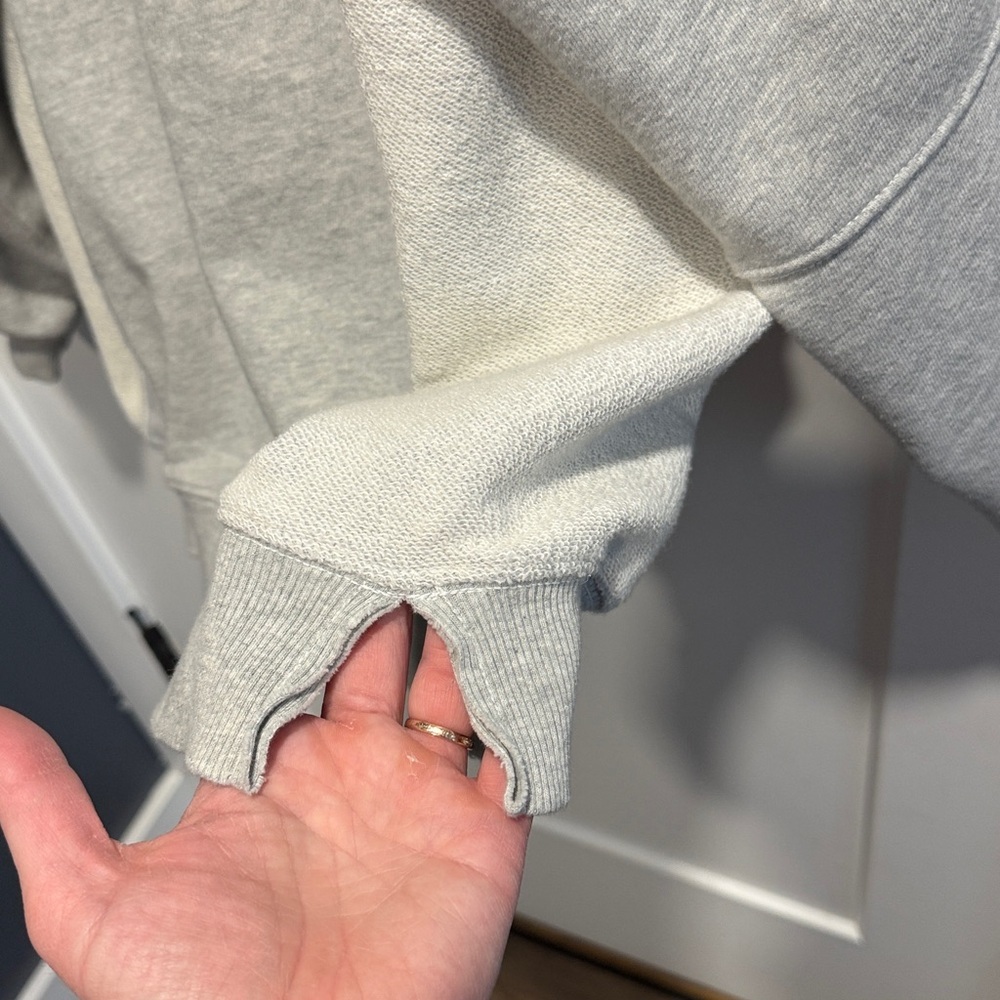 Aerie Big Chill Crewneck Sweatshirt Very Oversized - Picture 5 of 8